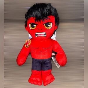 Marvel Plush Talkers 11.75” Red Hulk Captain America Brave New World Plush Doll